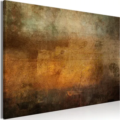Produktbild von Vlies Leinwandbild - Etude (1 Part) Wide 30x20 cm Blätter a-A-10047-b-a
