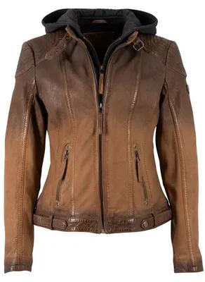 Produktbild von Mauritius Lederjacke Damen GGCascha LAMOV braun Basics 100% Leder 3XL