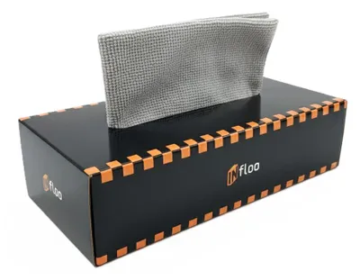 Produktbild von Mikrofasertücher Box 20x20 cm 20 Stück Reinigungstücher Auto Haushalt