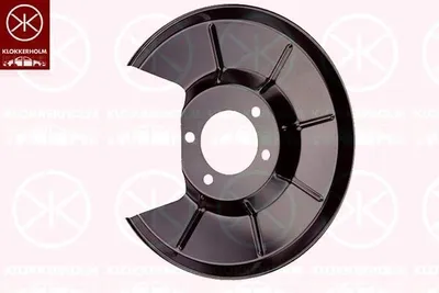 Produktbild von KLOKKERHOLM Spritzblech Bremsscheibe für FORD MONDEO IV Turnier (BA7) Hinten Rechts 2556878 Ankerblech