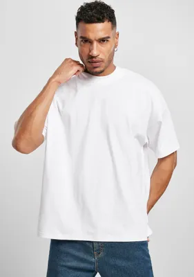 Zdjęcie produktu dla Urban Classics TB4409 | Oversized Mock Neck Tee Koszulka męska - Kolor: Biały - Rozmiar: S