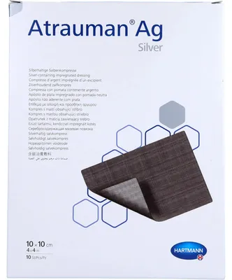 Immagine prodotto di Atrauman Ag 10x10 cm compresse sterili 10 pz