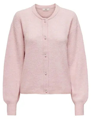 Image de Cardigan col rond boutonné perles Knit Fit | XL