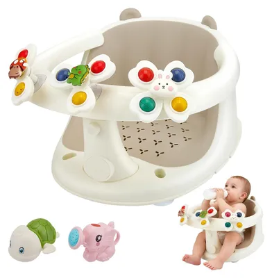 Produktbild von Omgoods – Baby-Badehocker mit starken Saugnäpfen