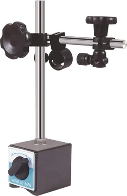 Zdjęcie produktu dla Magnetyczny statyw pomiarowy, zasięg działania 150 mm, całkowita wysokość 180 mm, siła przyczepności ok. 600 N