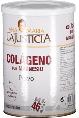 Produktbild von Ana María Lajusticia 8436000680393, Puder, Neutral, Hydrolysiertes Kollagen, Plastikflasche, 350 g, 1 Stück(e)
