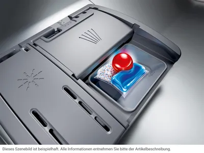 Zdjęcie produktu dla Zmywarka, Bosch SMD6ECX12E, SER6, Zmywarka w pełni zintegrowana, A, EfficientDry, 9,0 l, 14ps, 8p/5o, 42dB(B), Silence 41dB, 3. szuflada, OpenAssist, wyświetlacz, Extra Clean Zone, TimeLight, HC