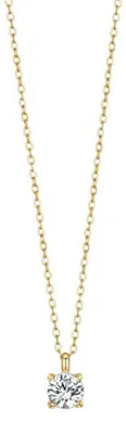 Immagine prodotto di Collana da donna placcata in oro con zirconi CK2141 (catena, ciondolo)