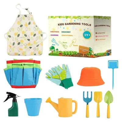 Immagine prodotto di Set di attrezzi da giardino per bambini (11 pezzi)