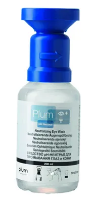 Produktbild von PLUM Augenspülflasche pH NEUTRAL 200 ml (4,9 % Phoshhatpufferlösung), Ausführung:Augenspülflasche, Inhalt:200 ml