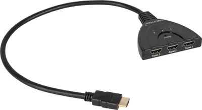Image de Splitter HDMI avec 3 entrées et 1 sortie - 401590