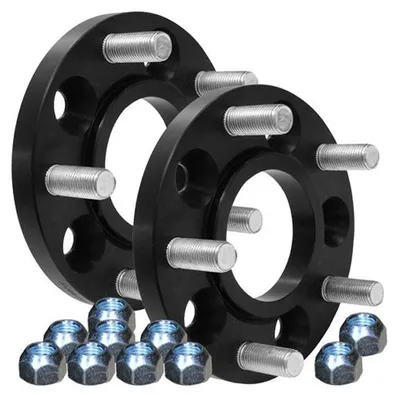 Produktbild von SCC Spurverbreiterungen Spurplatten 2x20mm 15488BWS für Tesla Model Distanzscheiben