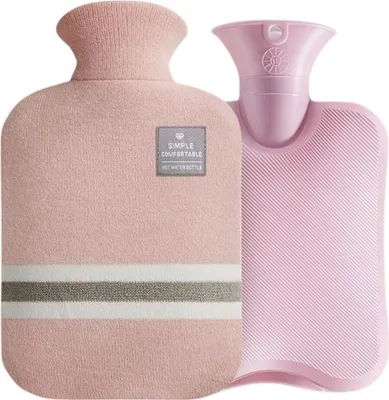 Produktbild von Wärmflasche, Größe:2 Litter, Farbe:Hell Rosa