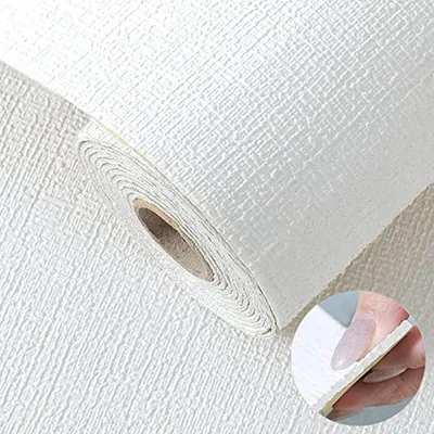 Produktbild von Selbstklebende Tapete Leinen Textur Tapete Wasserdichte 2 Bände