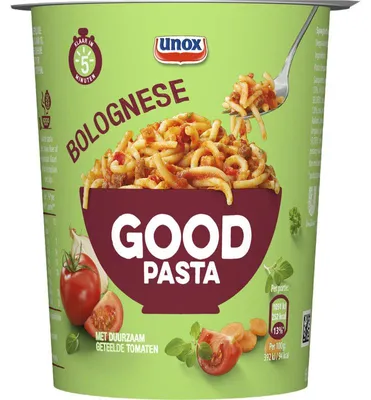 Produktbild von Unox – Gut für Spaghetti Bolognese im Becher