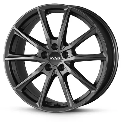 Produktbild von 19 Zoll Alufelge OXXO Centurio Dark 19"x8.50" 5x112 PCD ET40 66.6mm Felge Matt Grau