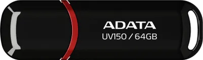 Image de ADATA 64GB DashDrive UV150 USB-Stick USB Typ-A 3.2 Gen 1 (3.1 Gen 1) Schwarz