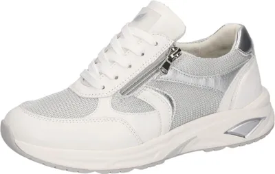 Produktbild von Waldläufer 703002 103 150 Damen Sneaker Jill Weiss, Weiss, Gr. 4