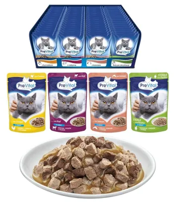 Immagine prodotto di PREVITAL - pollo, vitello, salmone, pollame - per adulti