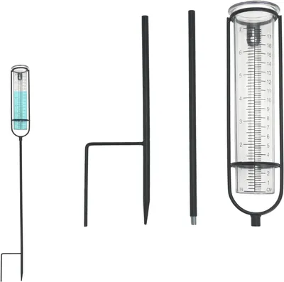 Obrázok produktu pre Zrážkomer 17,8 cm, do záhrady, mrazuvzdorný, plast