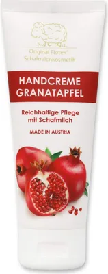 Produktbild von Florex Handcreme mit biologischer Schafmilch Granatapfel 75 ml