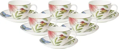 Produktbild von Villeroy & Boch Amazonia Kaffeetasse mit Untertasse 150 ml 6er Set