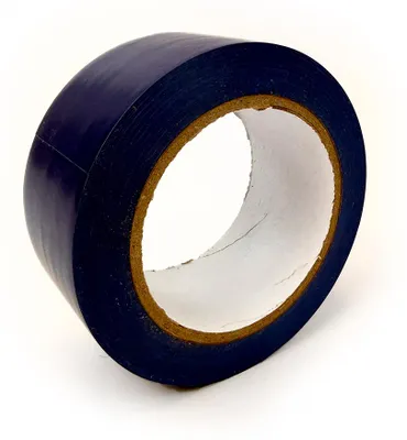 Produktbild von PVC-Bodenmarkierungsband, blau, 50 mm x 33 m, blau, glatt, Polyvinylchlorid (PVC), 0,15 mm, für Innenräume, JOI - 615