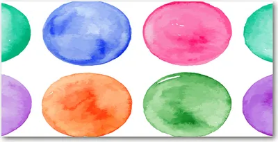 Produktbild von Tulup® Glas-Bild - 100x50 -Wandkunst - Wandbild hinter gehärtetem Sicherheitsglas  - Sonstige - Bunte Kreise - Mehrfarbig