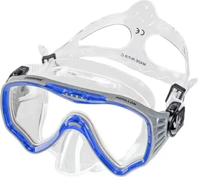 Immagine prodotto di Abysstar Papillon Maschera subacquea blu Uomo, donna Blu Taglia unica