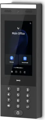 Zdjęcie produktu dla Ubiquiti UACC-Intercom-WM, Oprawa, Czarny, Ubiquiti, Mosiądz, Poliwęglan (PC), Ściana, UA-Intercom