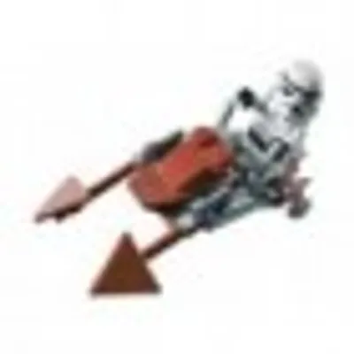 Produktbild von LEGO 30005 Imperial Speeder Bike - Mini Polybag  LEGO Anzahl Anleitungen: 1, Anzahl Minifiguren: 1, Anzahl Teile: 29, Gewicht: 0.025 KG, Thema: LEGO Star Wars, Veröffentlicht in: 2009, Verpackungsmaße (lxbxh): 14 x 13.8 x 0 cm, Altersberatung: 6+, Zahl: 30005-1, EAN: 5702014596399