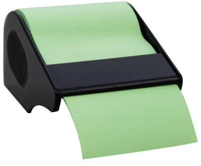 Image de RNK Verlag CT1832 RNK Verlag Rouleau de notes adhésives dans un dérouleur, vert recyclé