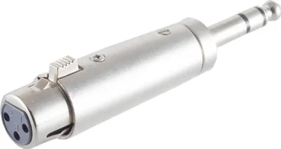 Image de S/CONN maximum connectivity Prise XLR femelle sur prise jack 6,3 mm, stéréo (55035)