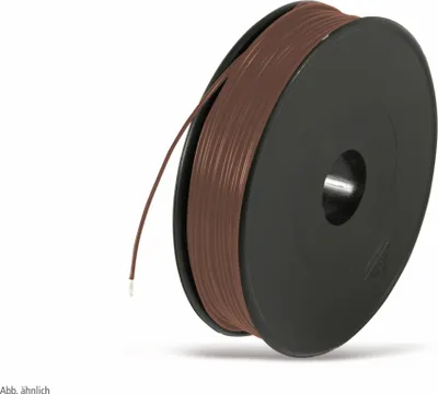 Produktbild von RAUTRONIC Litze, 1x0,25, 100m Spule, braun, LIYV