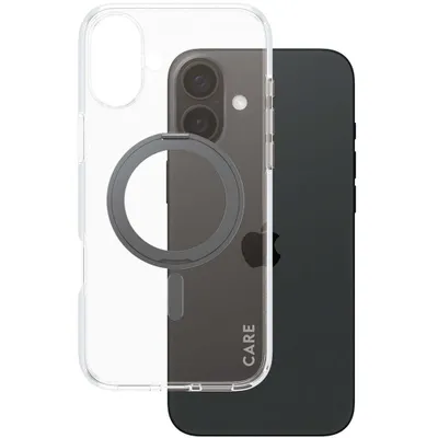 Produktbild von PanzerGlass CARE Feature Kickstand iPhone 16 Plus schwarz