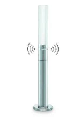 Produktbild von STEINEL GL 60 LED, Außensockel-/Pfostenbeleuchtung, Edelstahl, Edelstahl, IP44, Garten, II