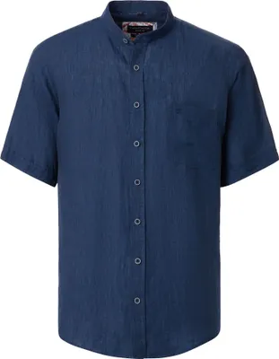Produktbild von CASAMODA Leinenhemd (954404500), Größe:L, Farbe:Blau (100)
