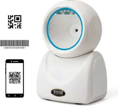 Produktbild von X3-800 Barcodescanner 2D 1D QR automatischer Induktionsauslöser/manuelles/kontinuierliches Scannen, Bildschirmcode/Papiercode, Winkel einstellbar, USB