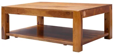 Produktbild von MASSIVMOEBEL24.DE Couchtisch Akazie 120x75x45 honig lackiert OXFORD #0318