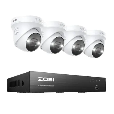 Obrázek produktu pro Bezpečnostní kamery PoE, rozlišení 4K, detekce osob a vozidel