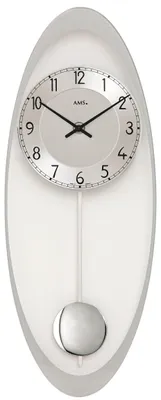 Productafbeelding van Moderne wandklok met kwartsuurwerk, 50 cm