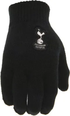 Produktbild von Tottenham Hotspur FC - Kinder Wappen - Handschuhe, Jerseyware SG31322 (Einheitsgröße) (Schwarz)