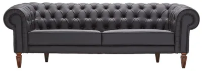Produktbild von Sofa 2 Sitzer Chesterfield Leder Sofa Polster Sofas Design Luxus Couch Sofas