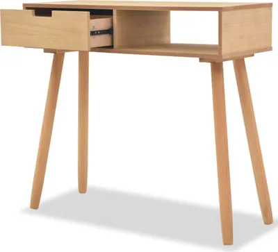 Obrázek produktu pro vidaXL Konzolový stolek z masivní borovice 80 x 30 x 72 cm hnědý