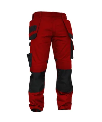 Produktbild von Dassy Arbeitsbundhose Magentic 200908 PESCO63 Gr. 50-MINUS rot/schwarz