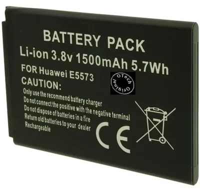 Produktbild von Batterie kompatibel mit HUAWEI E5573 - Otech