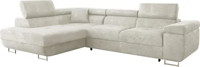 Produktbild von MIRJAN24 Ecksofa Torezio, Stilvoll Eckcouch mit Bettkasten und Schlaffunktion, Moderne Schlafsofa (Lumo 55, Seite: Links)