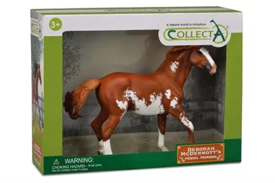 Produktbild von COLLECTA Pferde Geschenkset mit realistischen handbemalten Figuren: Hengst, Stute, Fohlen