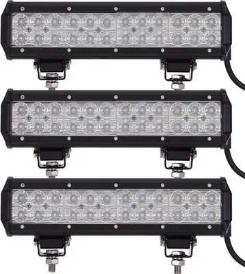 Immagine prodotto di Greenmigo 3X 72W Faro da lavoro a LED bianco 12V 24V Proiettore Riflettore Barra luminosa Faro da lavoro Luce da lavoro Lampada da lavoro fuoristrada per trattore