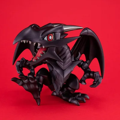 Produktbild von Yu-Gi-Oh! Duel Monsters Megatoon PVC Statue Red Eyes Black Dragon 13 cm